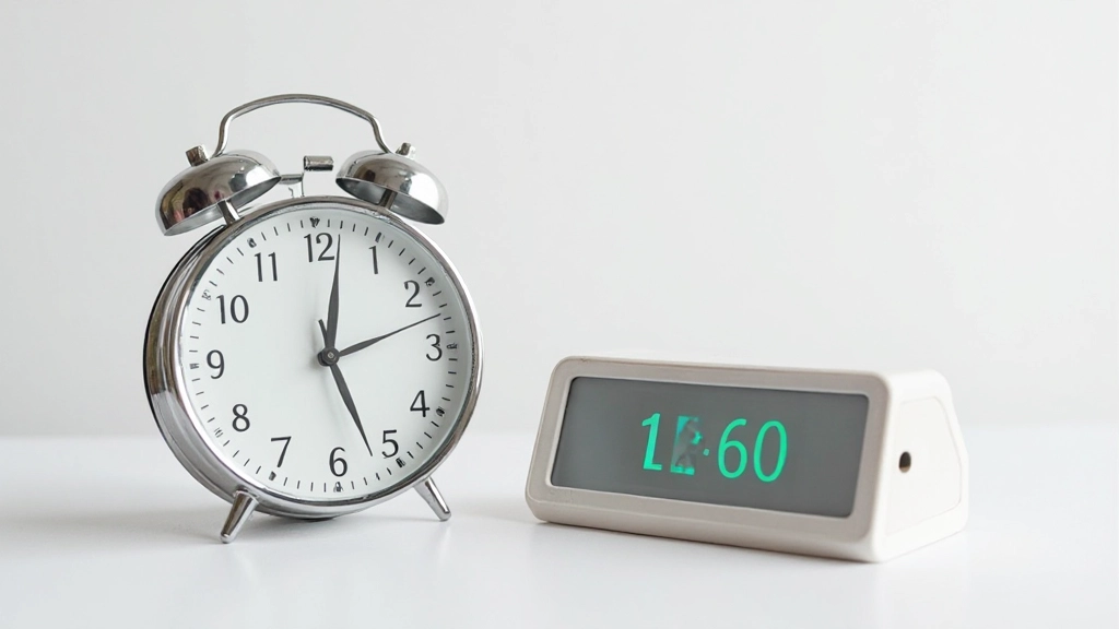 Exam timer and watch showing 60 minutes remaining for IELTS reading test section